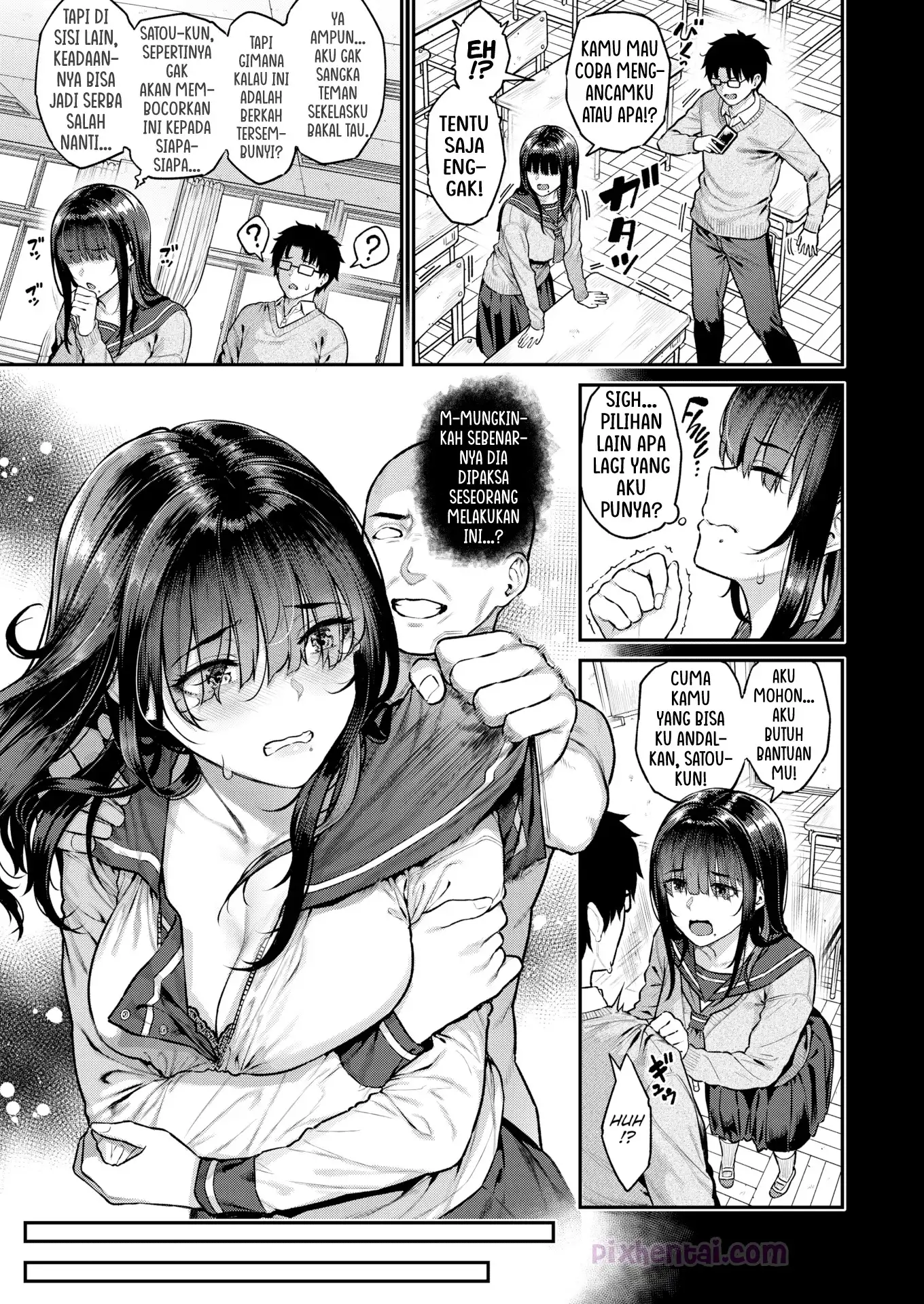Komik hentai xxx manga sex bokep Uraaka JK wa Mieppari 3